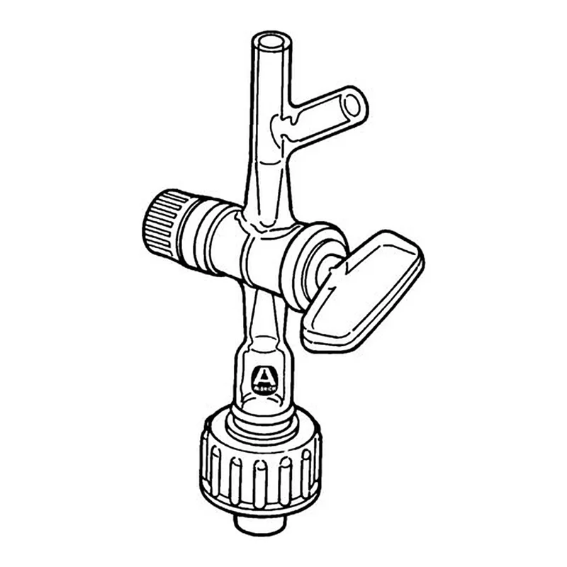 Merck Aldrich(R) septum-inlet adapter with stopcock and side-arm