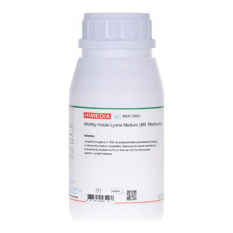 Himedia Motility-Indole-Lysine Medium (MIL Medium)