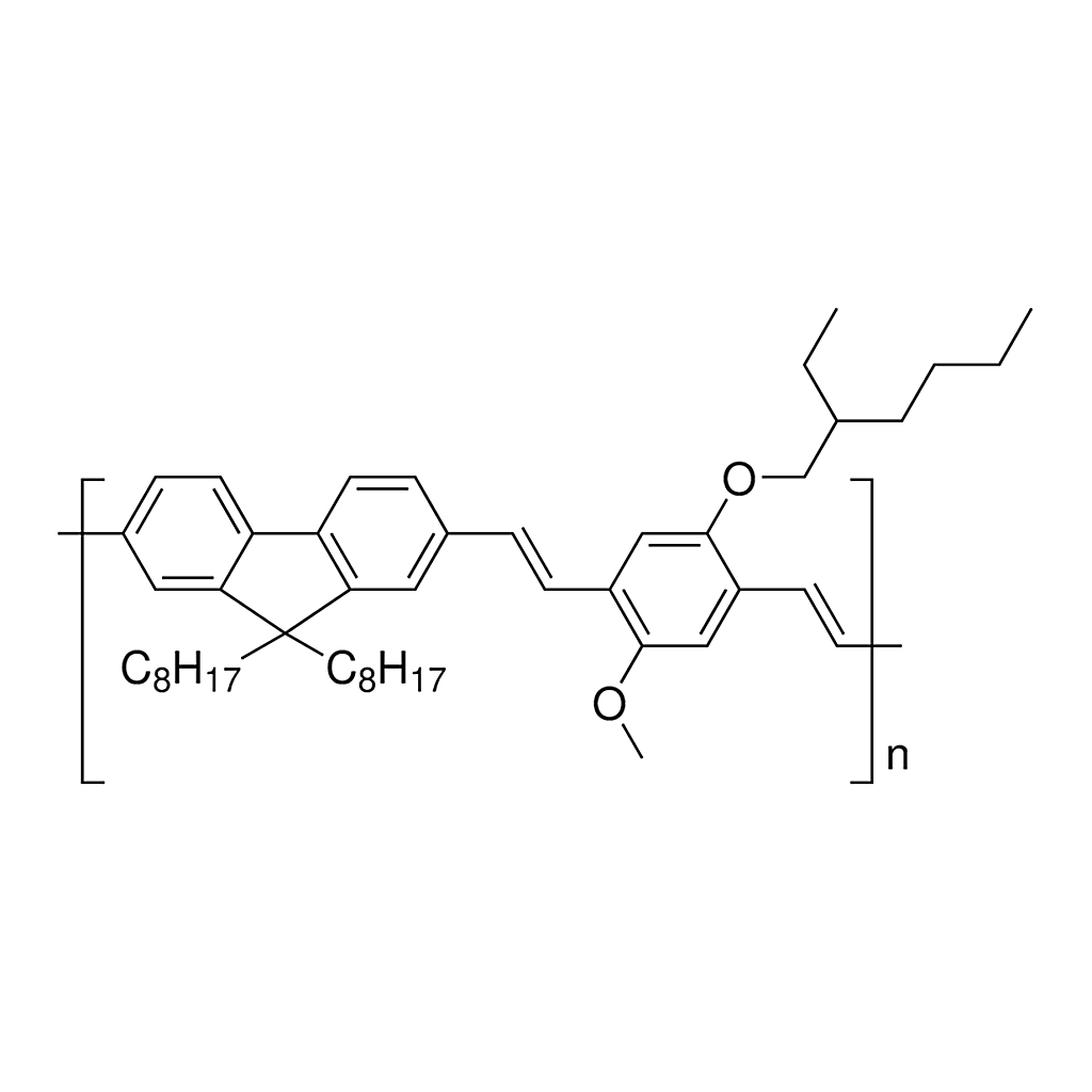 Merck Poly[(9,9-dioctyl-2,7-divinylenefluorenylene)-alt-{2-methoxy-5-(2-ethylhexyloxy)-1,4-phenylene}]