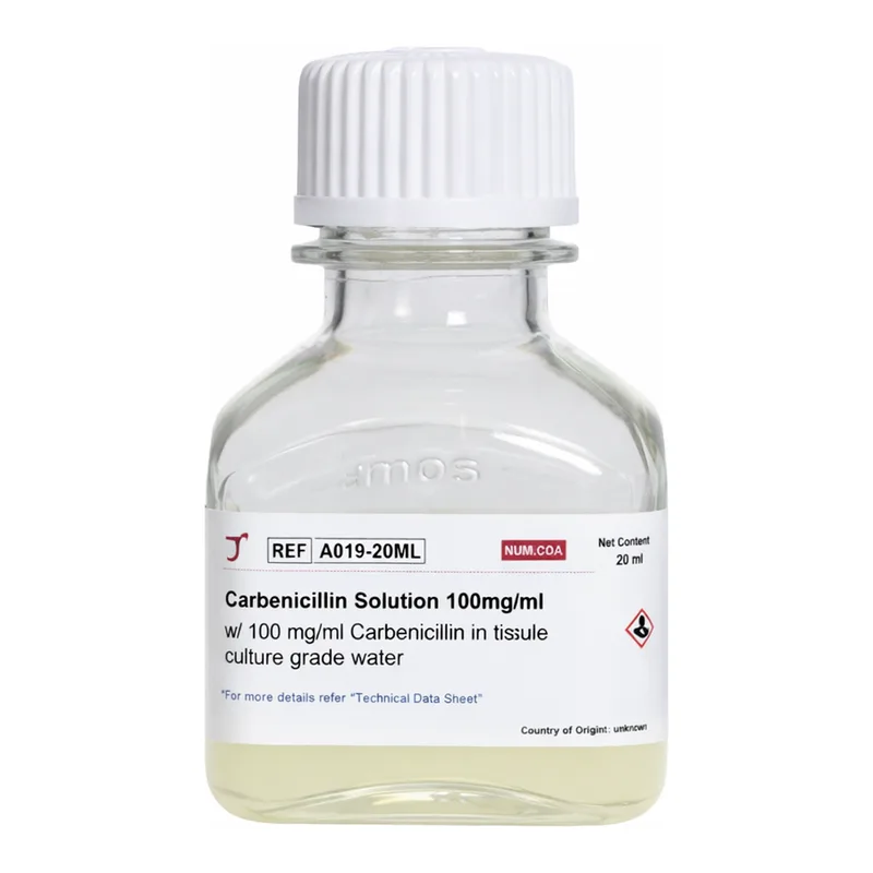 Himedia Carbenicillin Solution 100mg/ml w/ 100 mg/ml Carbenicillin in sterile tissue culture grade water