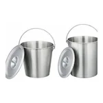 AS ONE Stainless Steel Bucket (with Handle), 스테인리스 버킷(손잡이 부속)