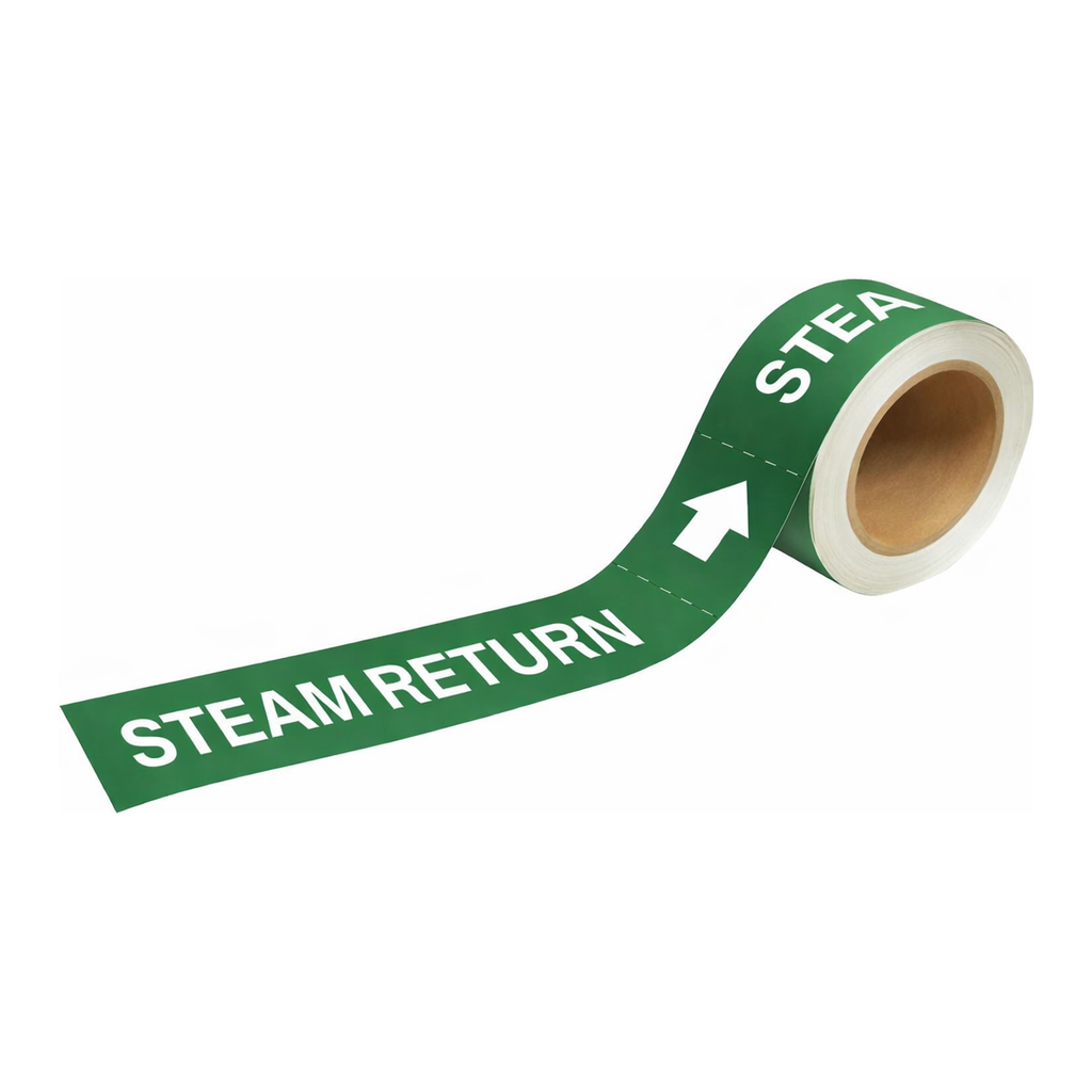 Brady STEAM RETURN Pipe Markers-To-Go