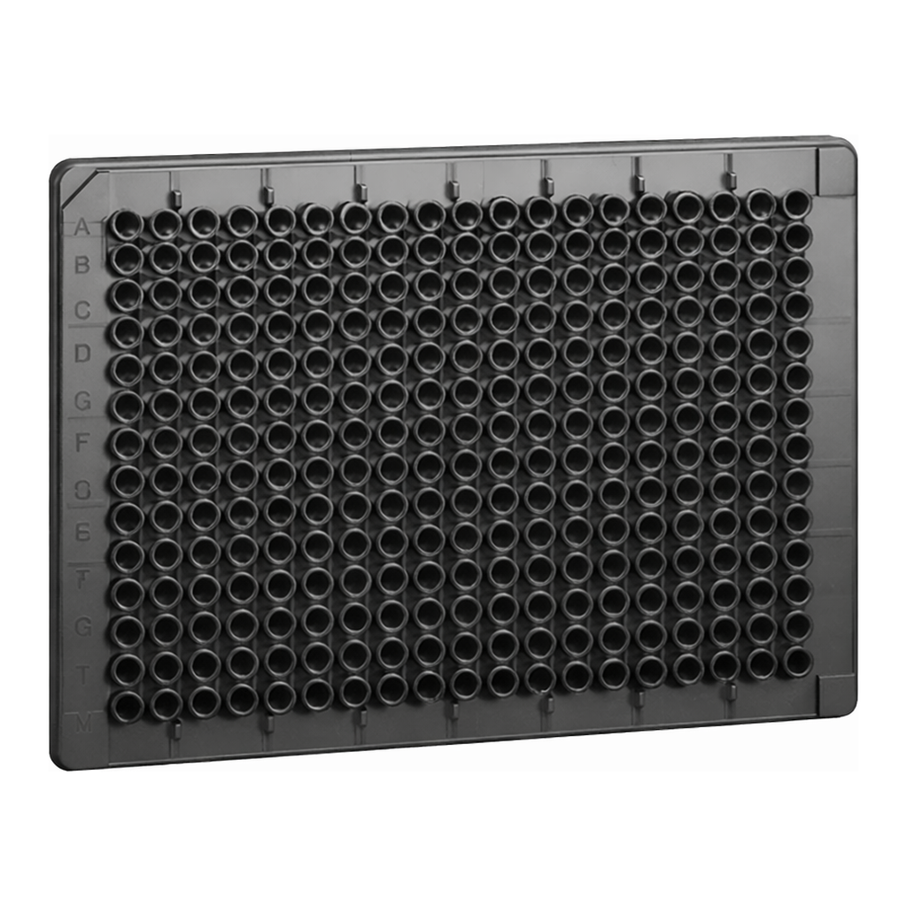 Greiner Bio One MICROPLATE, 384 WELL, PS, SMALL VOLUME,LOBASE, MED. BINDING, BLACK, µCLEAR®, 10 PCS./BAG