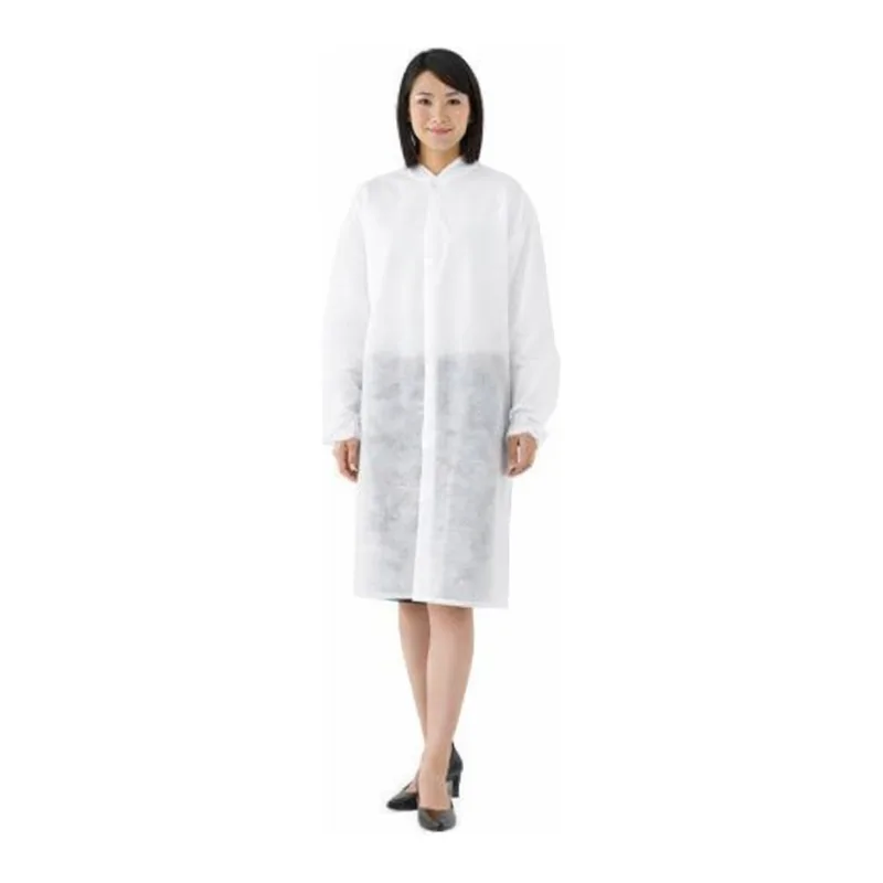 AS ONE SANINET Disposable White Coat, 사니넷 일회용 백의
