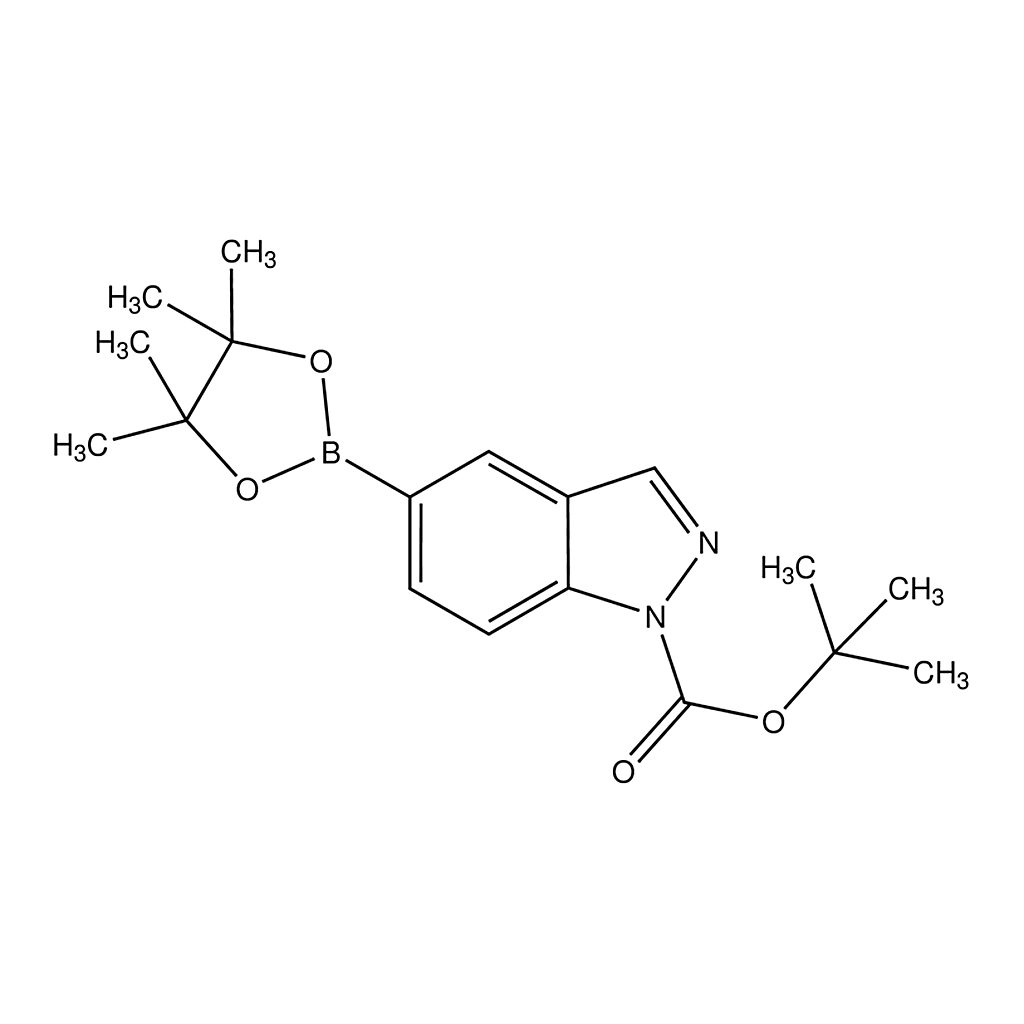 Merck 1-Boc-5-(4,4,5,5-Tetramethyl-[1,3,2]dioxaborolan-2-yl)indazole, contains isomer