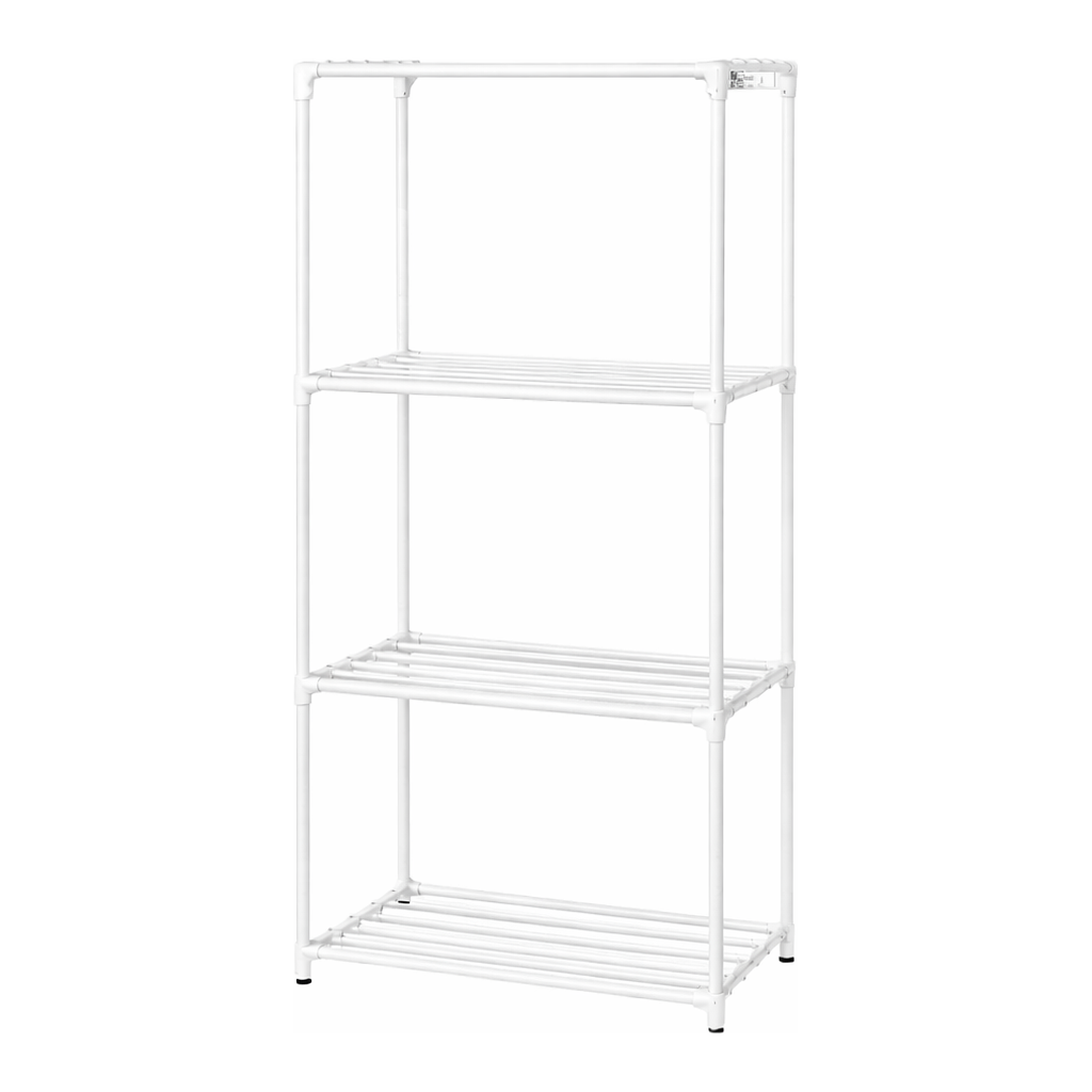 AS ONE ERECTA® Anti-Bacteria·Anti-Mold Shelf(4-Tiers), 에렉타 항균·방곰팡이 선반(4단)