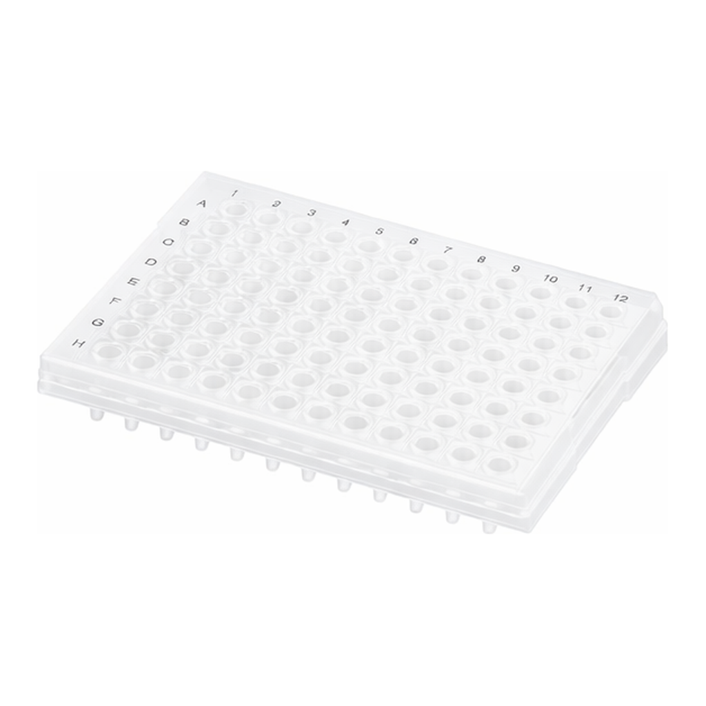 AS ONE 4-4866-01 Violamo PCR Plate (Semi-Skirt) 100 Pieces　VPSC-96-2