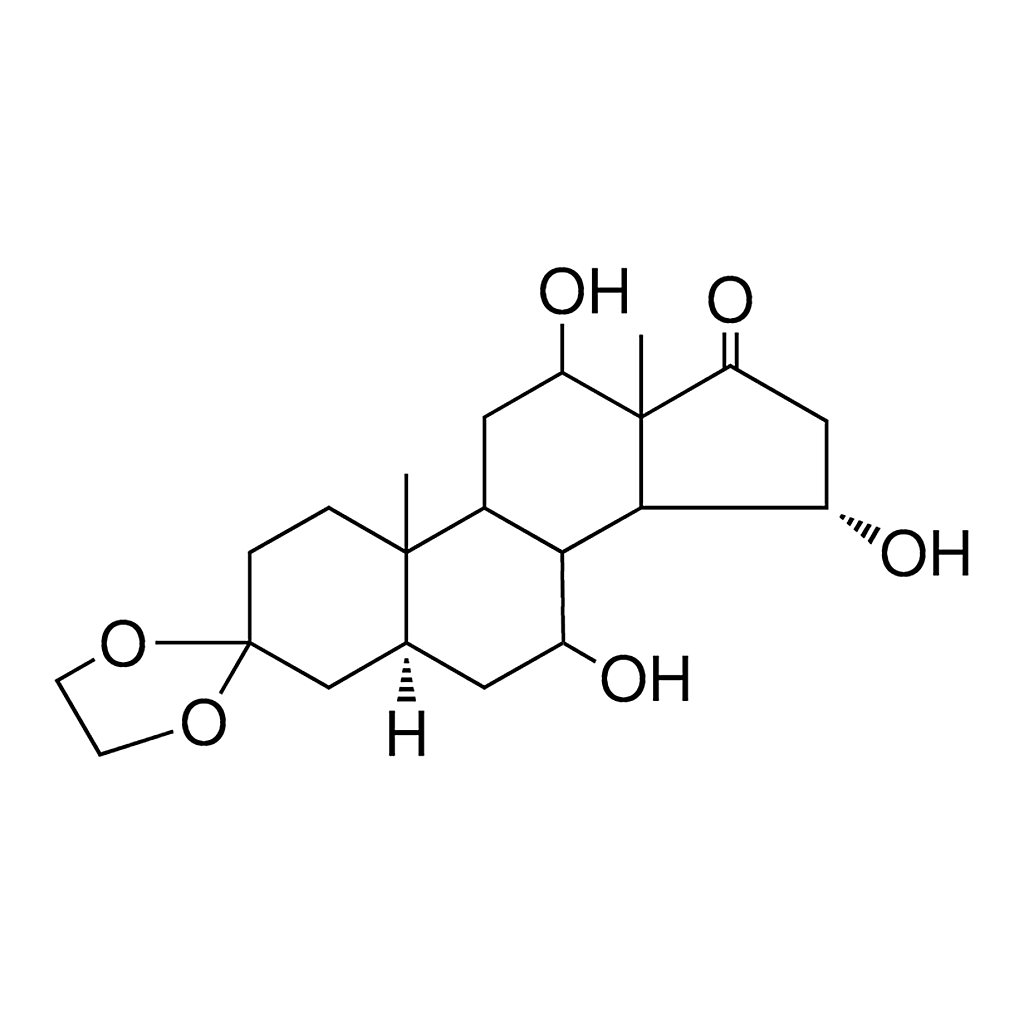 Merck 3,3-ETHYLENEDIOXY-7-BETA,12-BE - 1 MG&