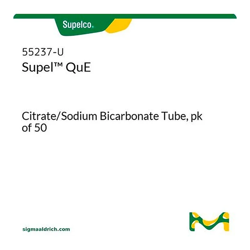 Merck PK50 SUPEL QUE CITRATE/SODIUM BICARBON&