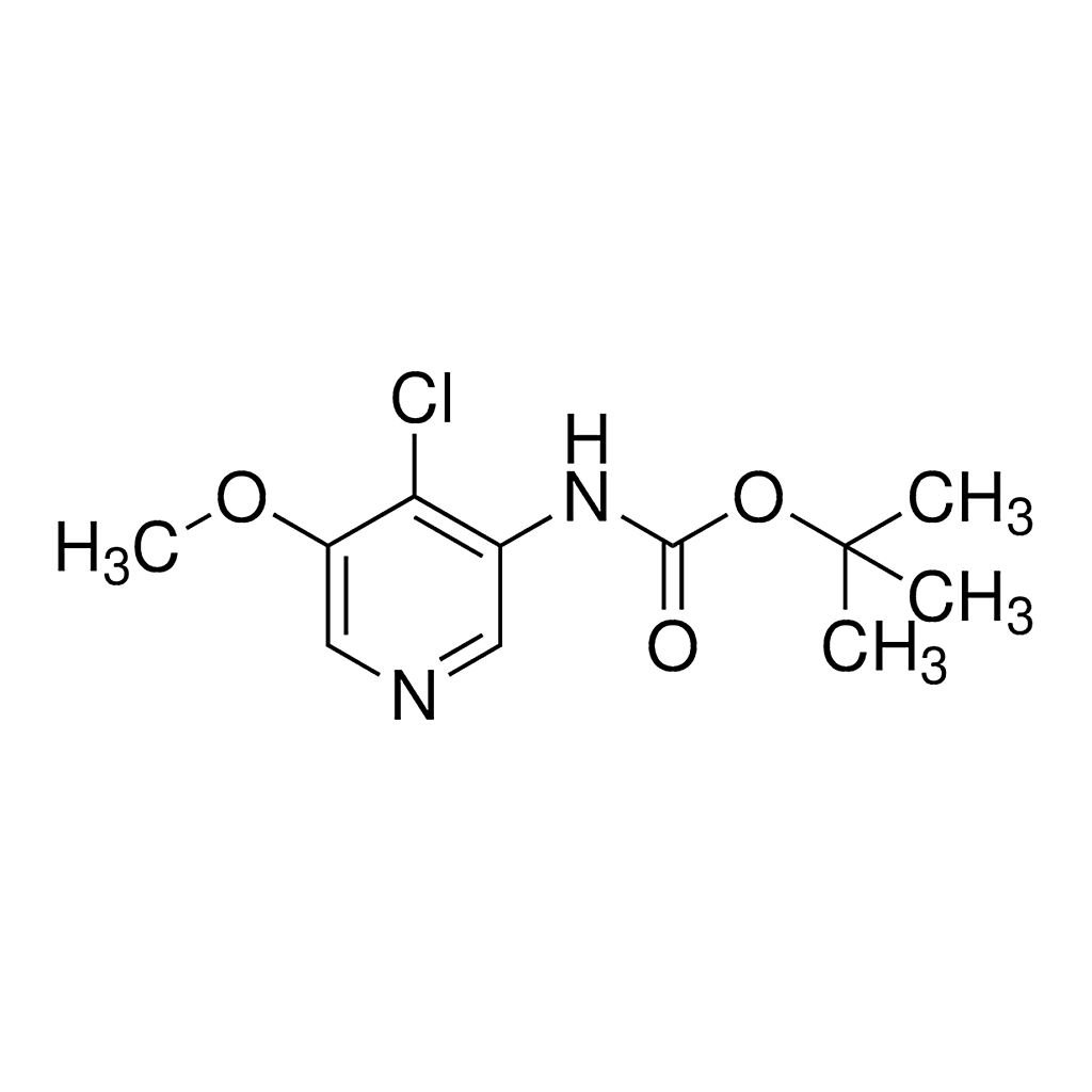 Merck tert-Butyl 4-chloro-5-methoxypyridin-3-ylcarbamate
