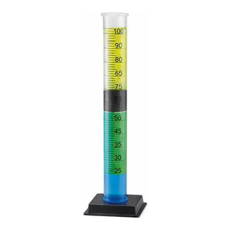 AS ONE Training Cylinder for Temperature and Density, 온도 및 밀도의 교육 실린더
