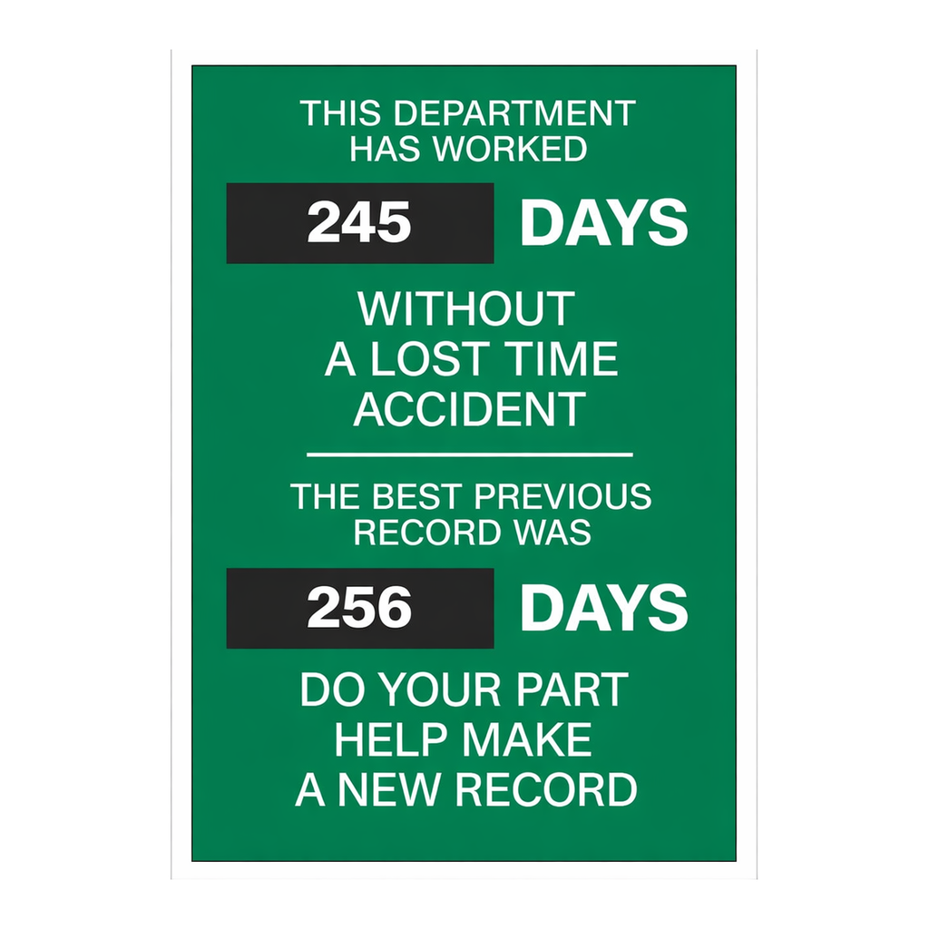 Brady Safety Scoreboard