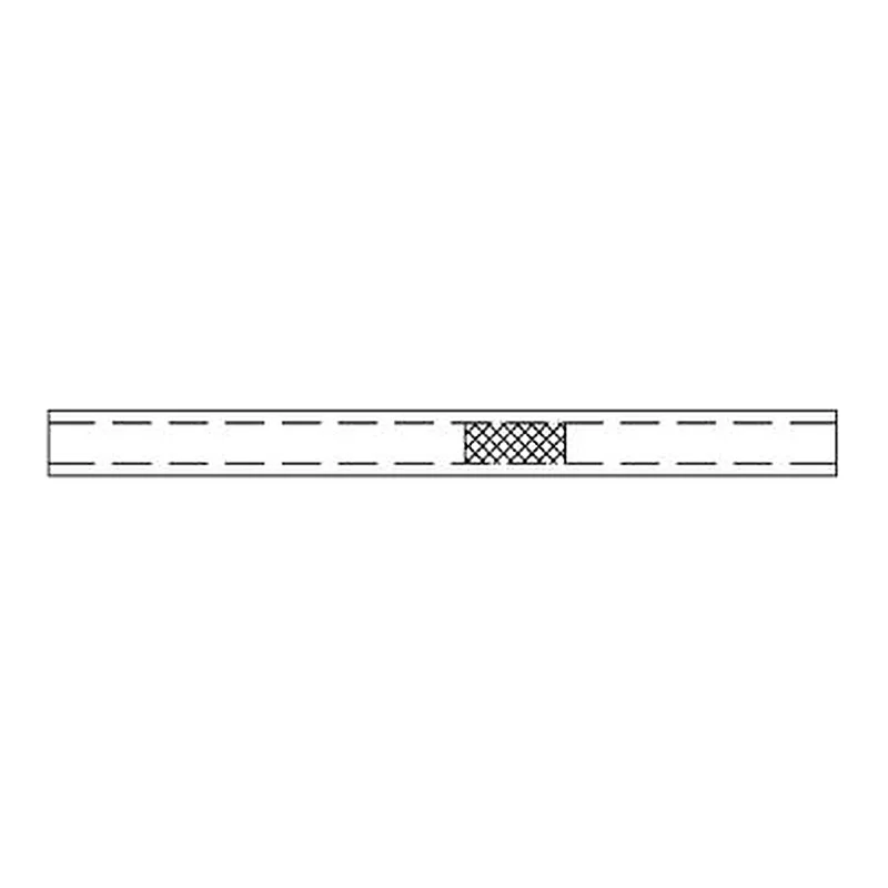 Restek Splitless Liner, Quartz, 4 mm x 6.5 x 78.5 for Agilent GCs Siltek Deact., w/Deact. Wool, 5