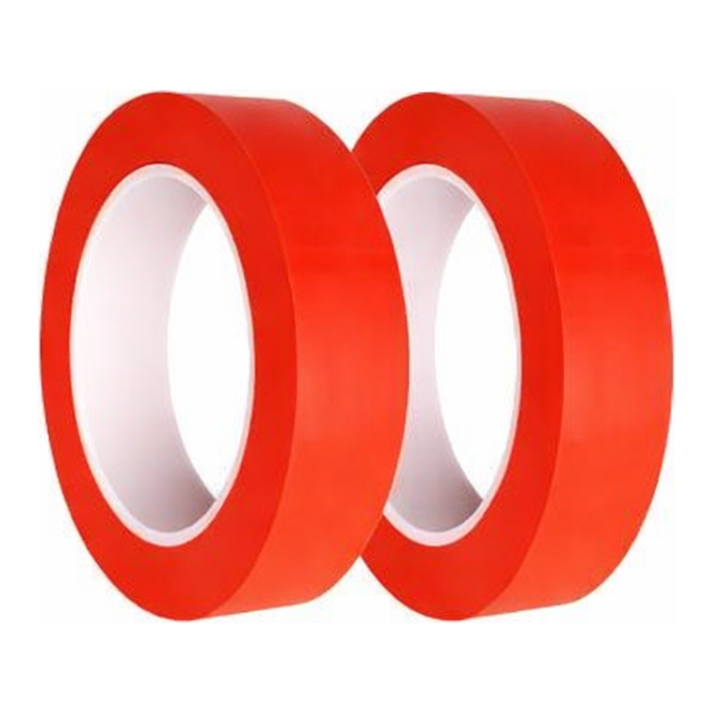 OFFICENEX 바닥라인 테이프 공업용 적색 2개입(24mmX33M)