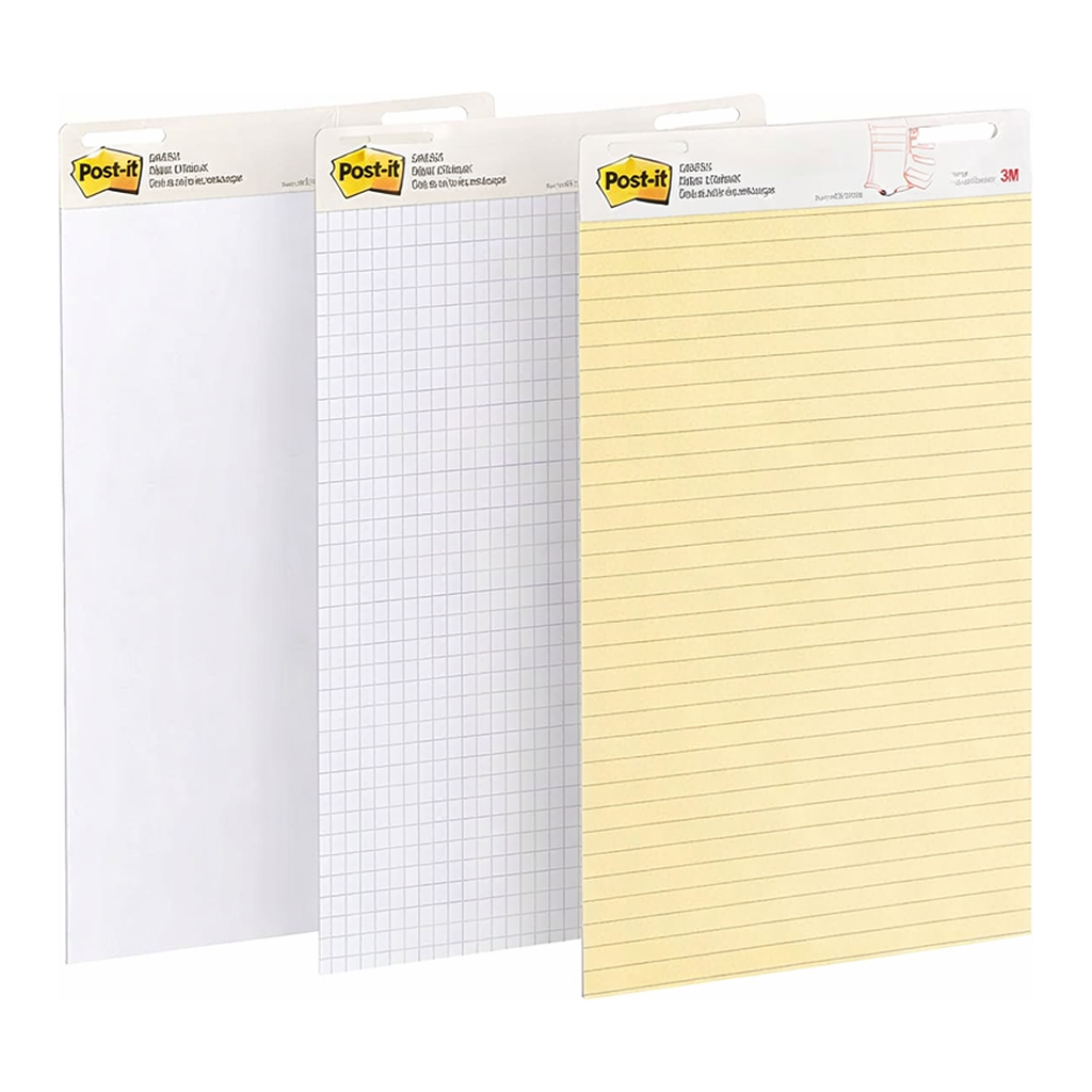 OFFICENEX [P]3M 포스트잇 이젤패드 560(화이트 격자)(격자무늬, 63.5x76.2cm)