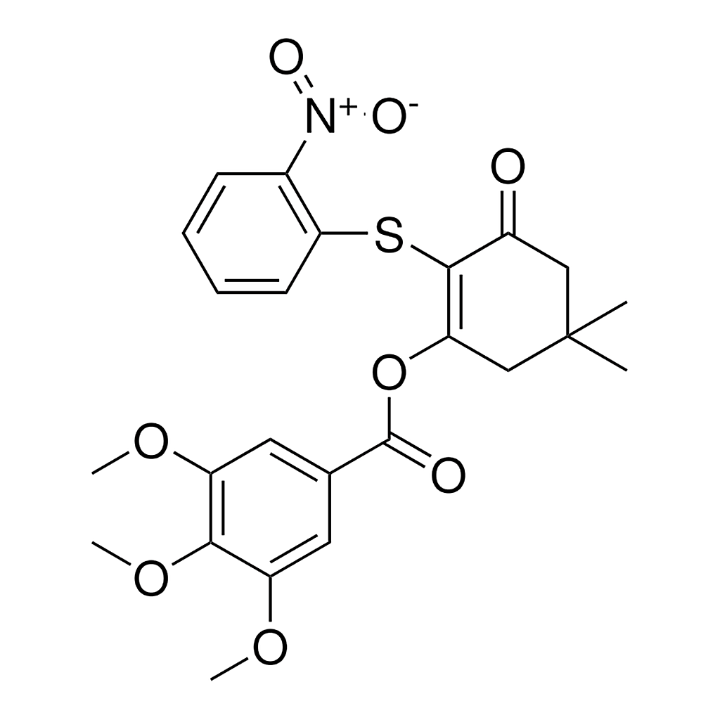 Merck 5,5-DI-ME-2-((2-NITRO-PH)THIO)-3-