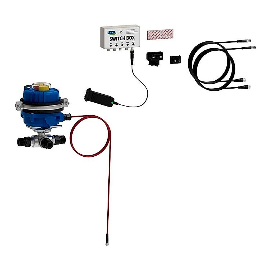 Automatic switching for container