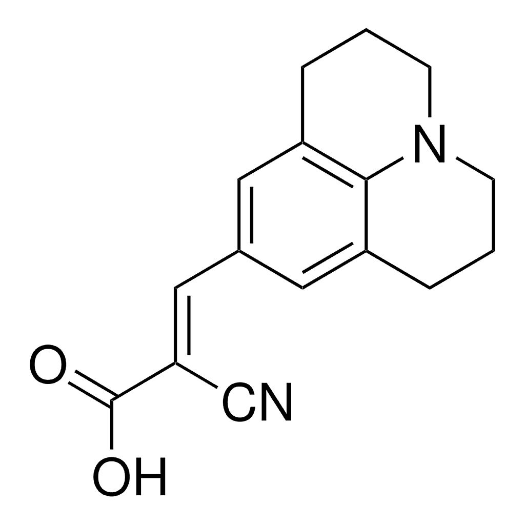 Merck 9-(2-Carboxy-2-cyanovinyl)julolidine