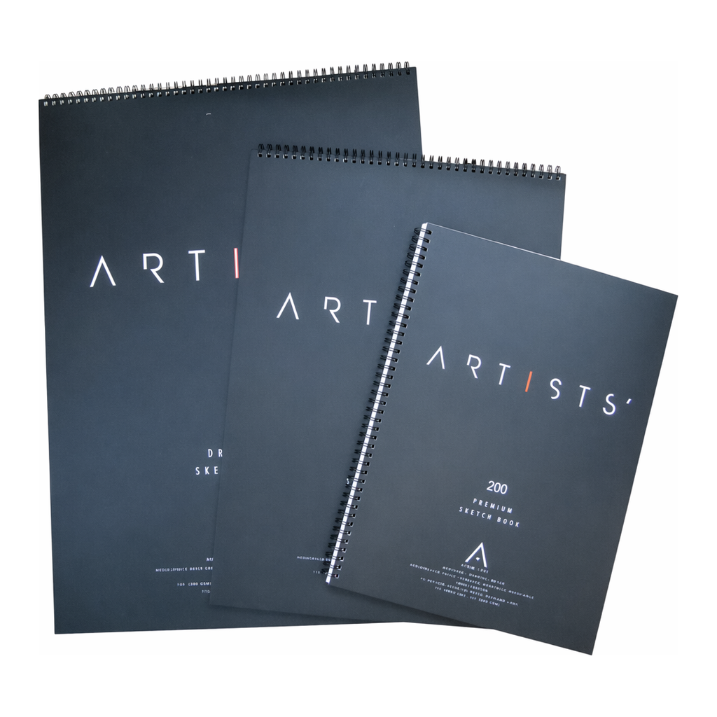OFFICENEX 세르지오아티스트드로잉스케치북(4절/200g/370×540mm/15매)