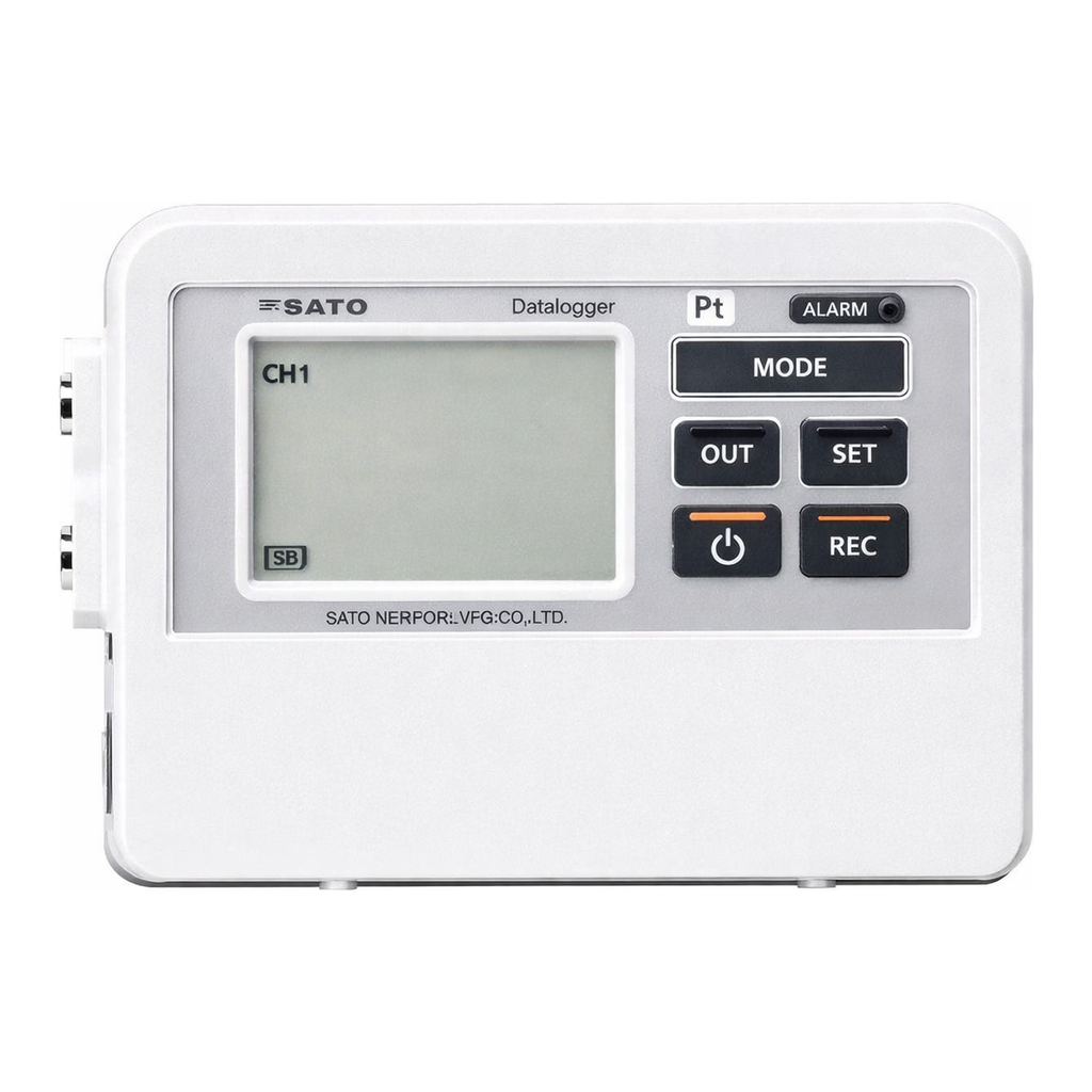 AS ONE 2ch Temperature Logger (Memory Meter®), 2ch 온도로거(기억계®)