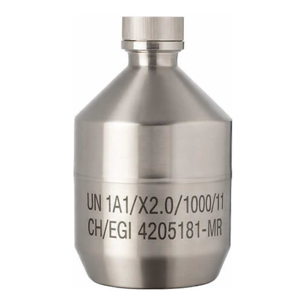 AS ONE UN Standard Compliant Stainless Steel Bottle, UN규격 대응 스테인리스 병