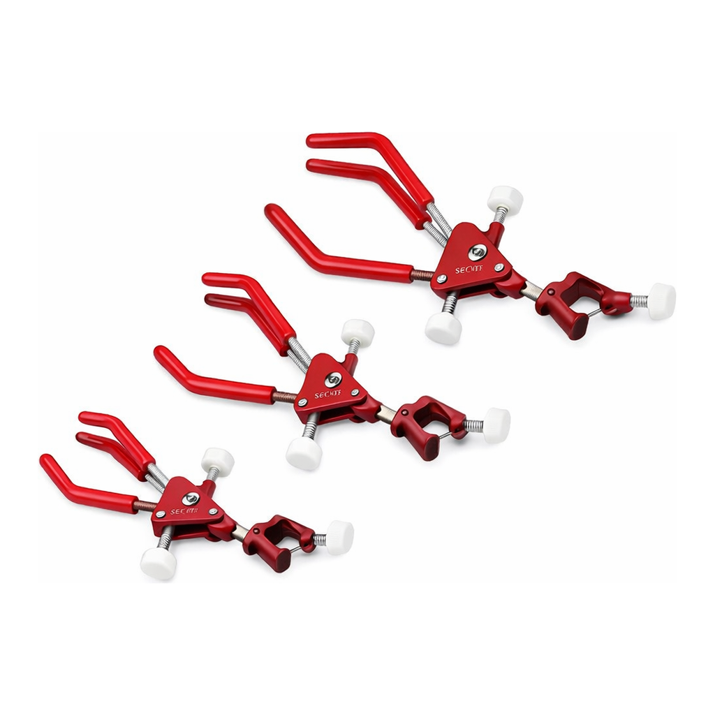 AS ONE Three-Prong Dual Adjust Clamp with Swivel Holder, 양개 클램프(회전홀더 타입)