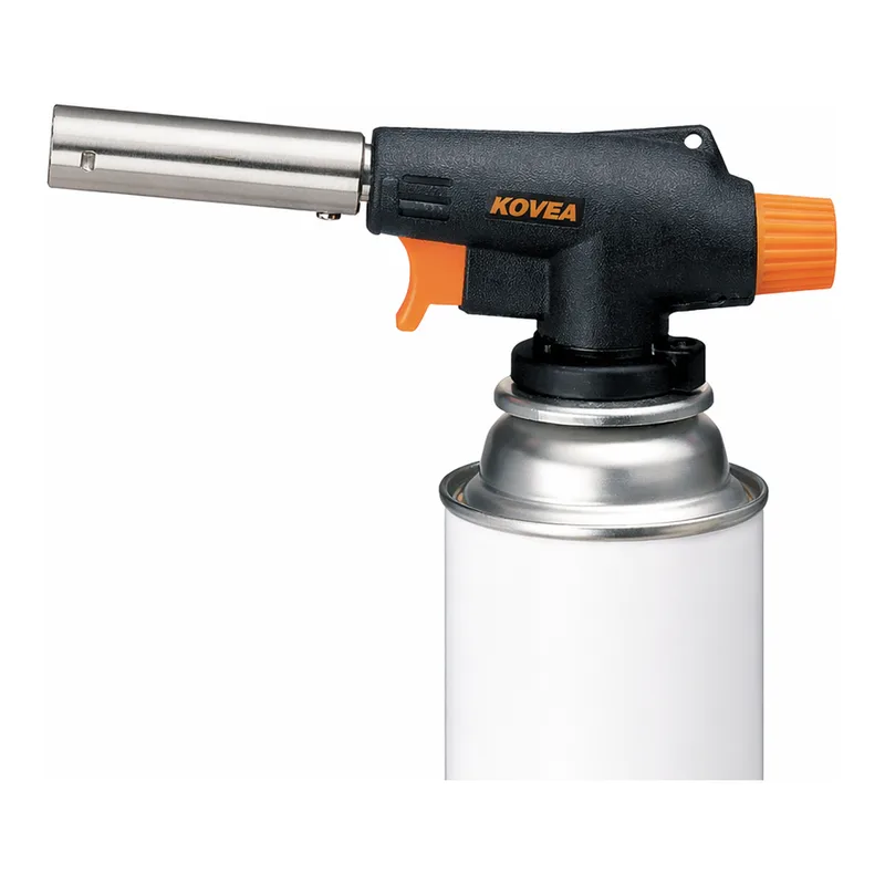 Daihan Science Kovea Gas Torch, Piezo-electric Auto-ignition, 135gWith Adjustable Flame, One-To