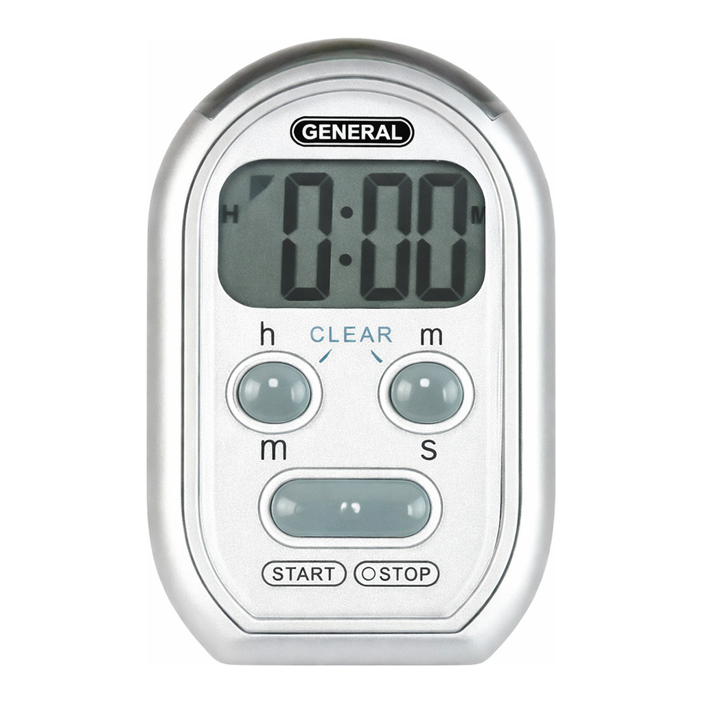 Thermo Fisher Scientific Digital Stopwatch/Clock with Flashing/Vibrating Alarm