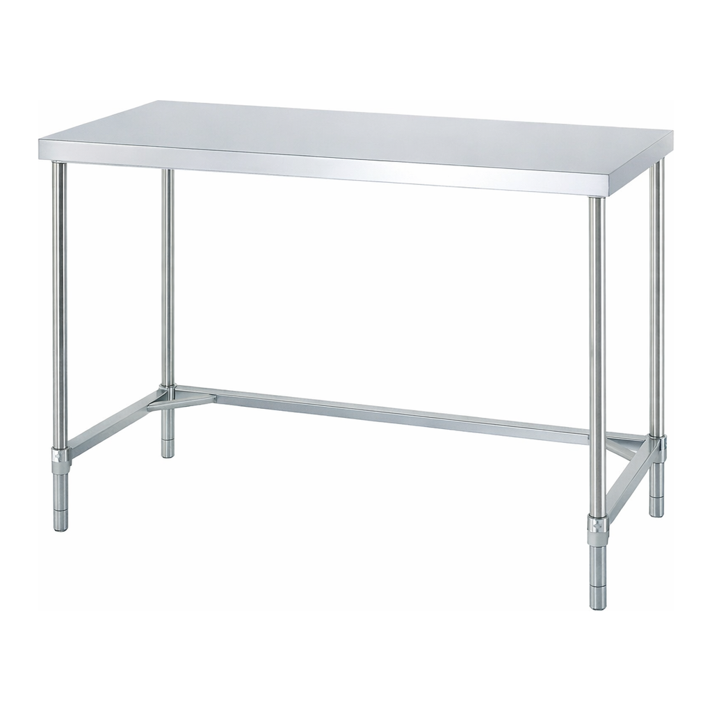 AS ONE Stainless Steel Work Bench (3-Side Frame Type), 스테인리스 작업대(3면 프레임)