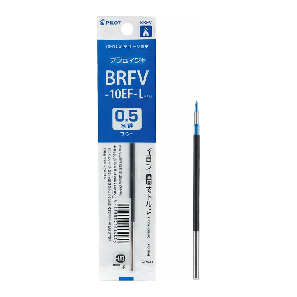 OFFICENEX 파이롯트 아크로볼 0.5 리필심 블루(BRFV-10EF-L)
