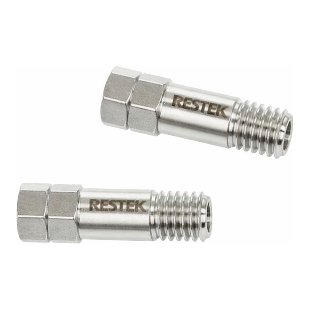 Restek Capillary Nut, SS, For HP GC, Pack of 2 (Uses HP inCompactin Ferrules)