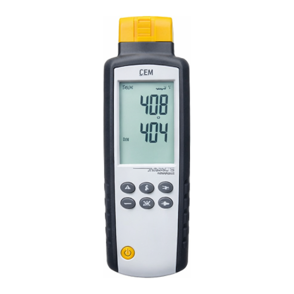 2채널 데이터 로거 온도계 DT-3891F