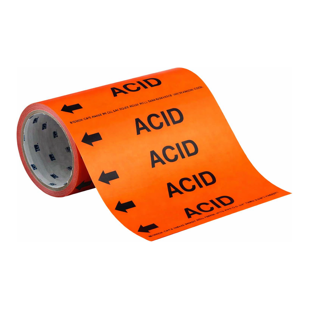 Brady ACID Roll Form Pipe Marker