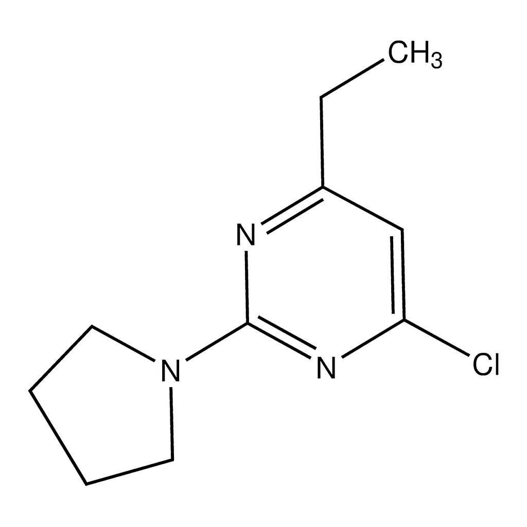 Merck 4-Chloro-6-ethyl-2-pyrrolidin-1-ylpyrimidine