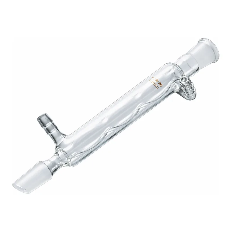 AS ONE Semi-Micro Allihn Condenser, 세미 마이크로 알린 냉각기