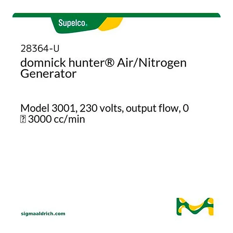 Merck 220V NITROX MODEL 3001 N2/AIR GENERATOR,