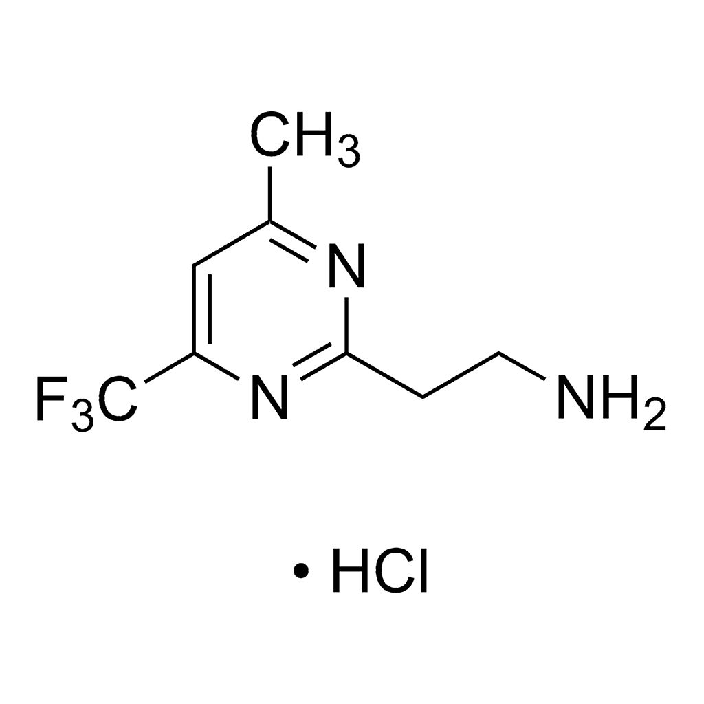 Merck 2-[4-Methyl-6-(trifluoroMethyl)pyrimidin-2-yl]ethanamine hydrochloride