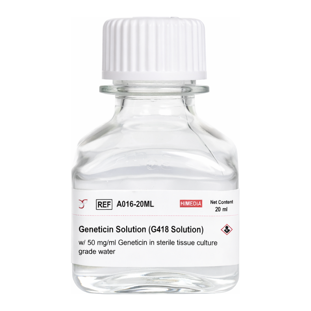 Himedia Geneticin Solution (G418 Solution) w/ 50 mg/ml Geneticin in sterile tissue culture grade water