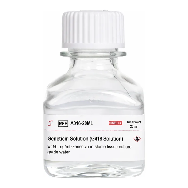 Himedia Geneticin Solution (G418 Solution) w/ 50 mg/ml Geneticin in sterile tissue culture grade water