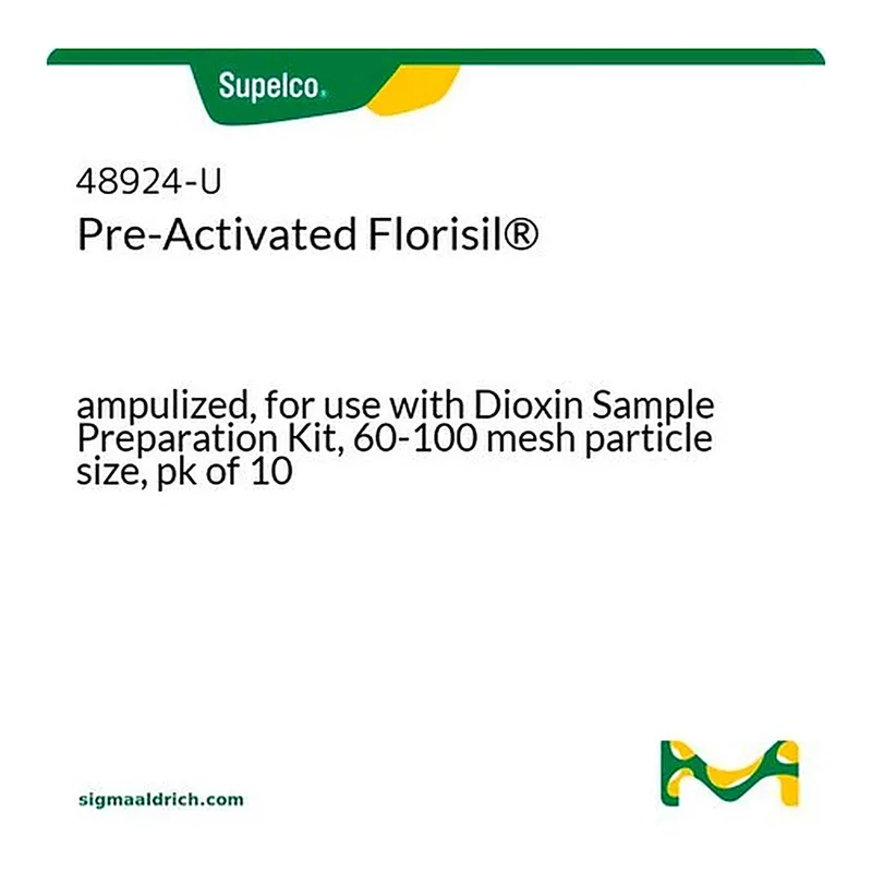 Merck PK10 PRE-ACTIVATED FLORISIL 1G AMPULIZED