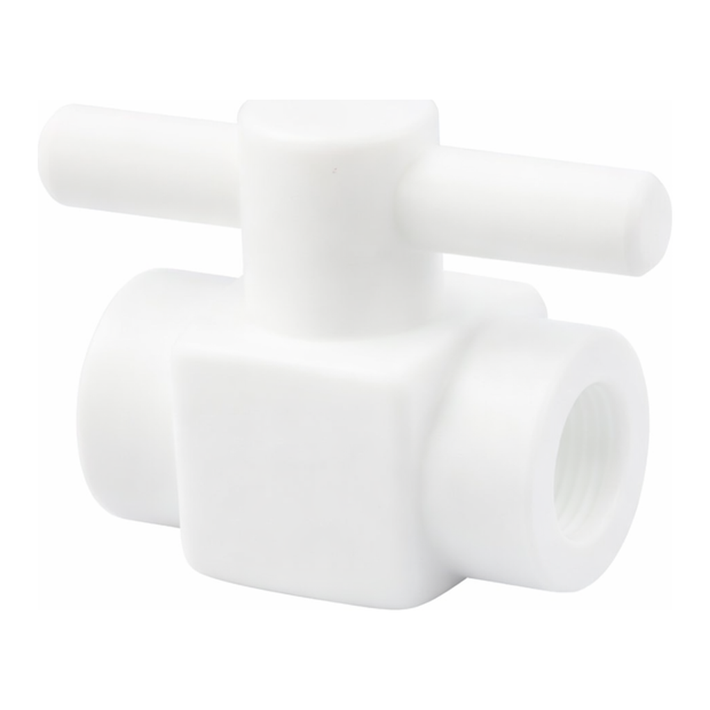 AS ONE Asflon(R) Female Two-Way Valve Injection Type