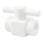 AS ONE Asflon(R) Female Two-Way Valve Injection Type