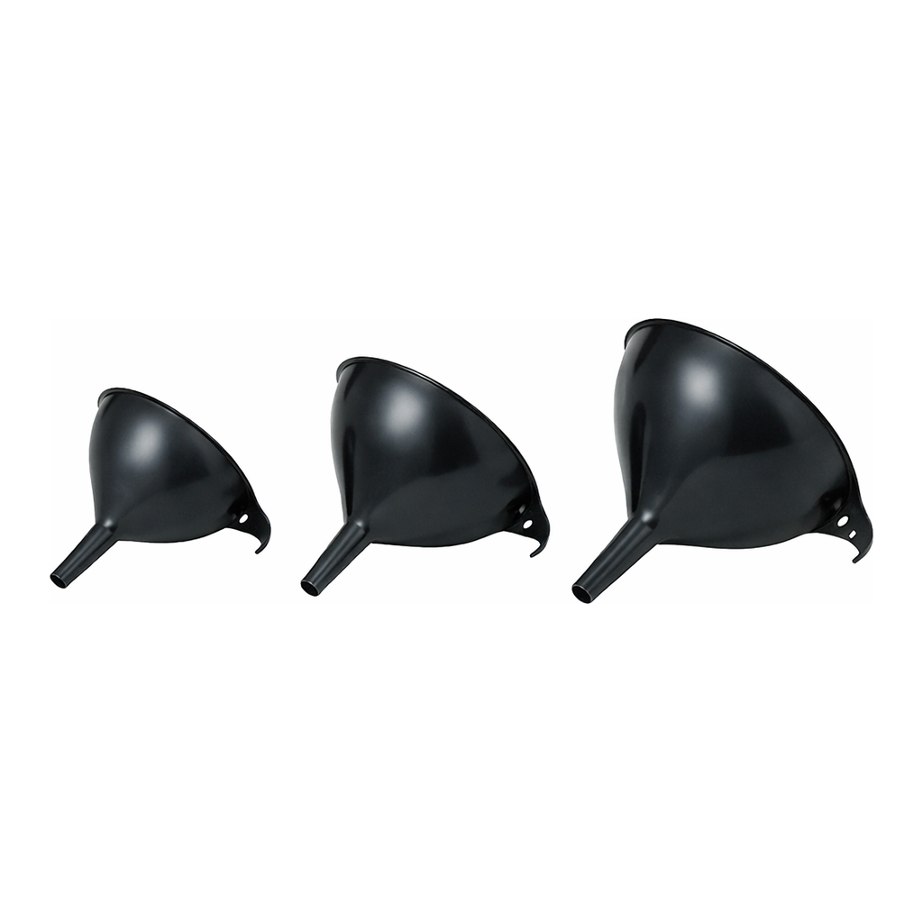 Daihan Science Anti-Static Black Funnel, PP, Electric Static Discharge, Φ132~Φ174, PP 깔때기, 정전방지