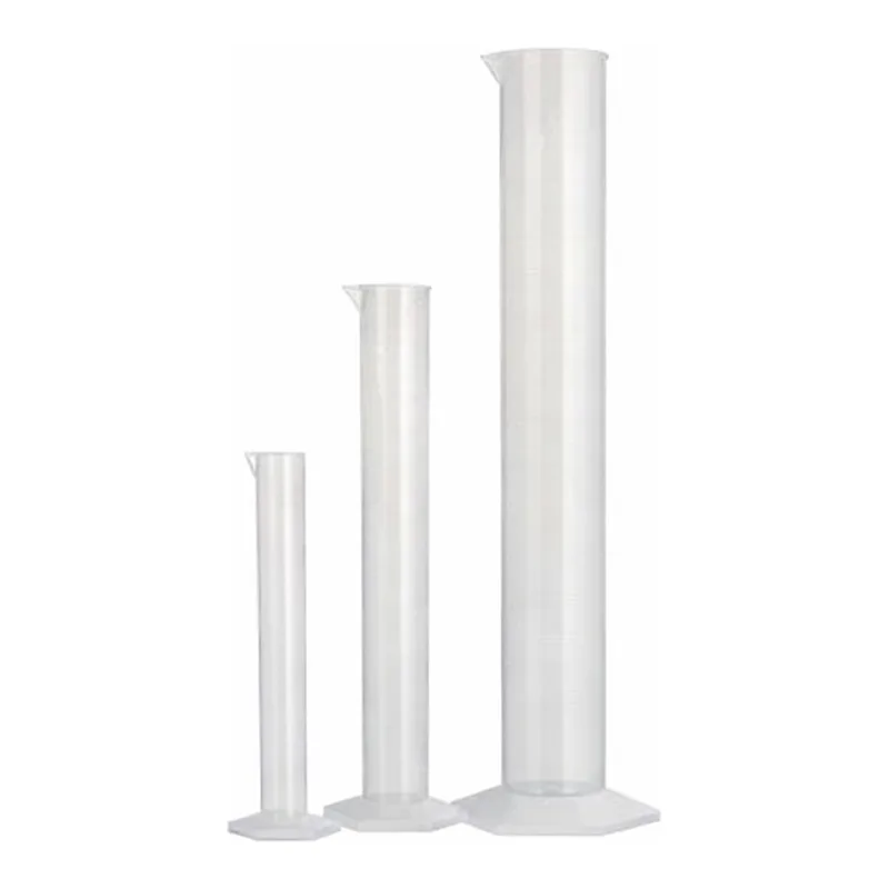 Merck Azlon Hexagonal Base PMP Cylinders with Molded Graduations