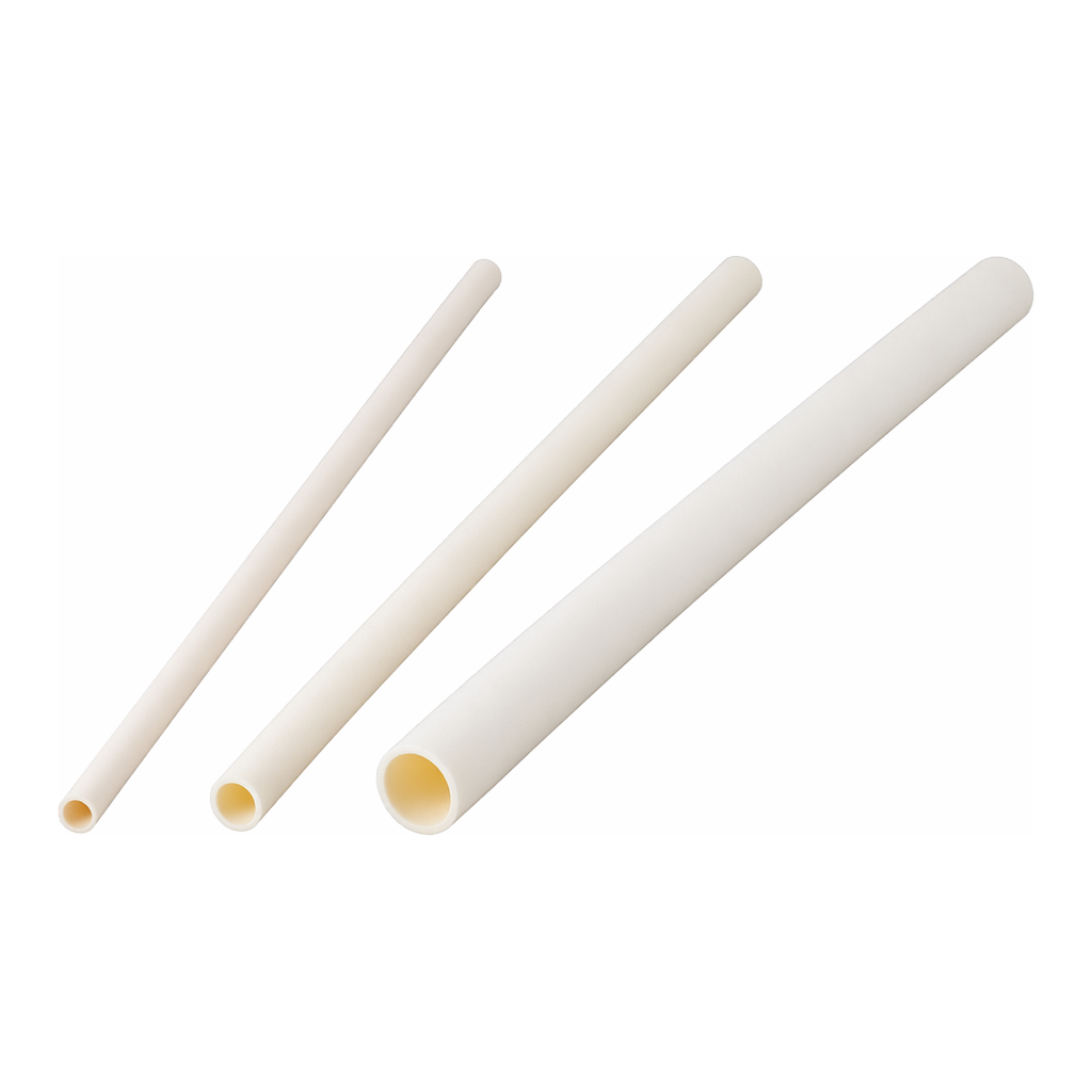 AS ONE Ceramic Tube(PT-0) Alumina, 세라믹 관 (PT-0) 알루미나