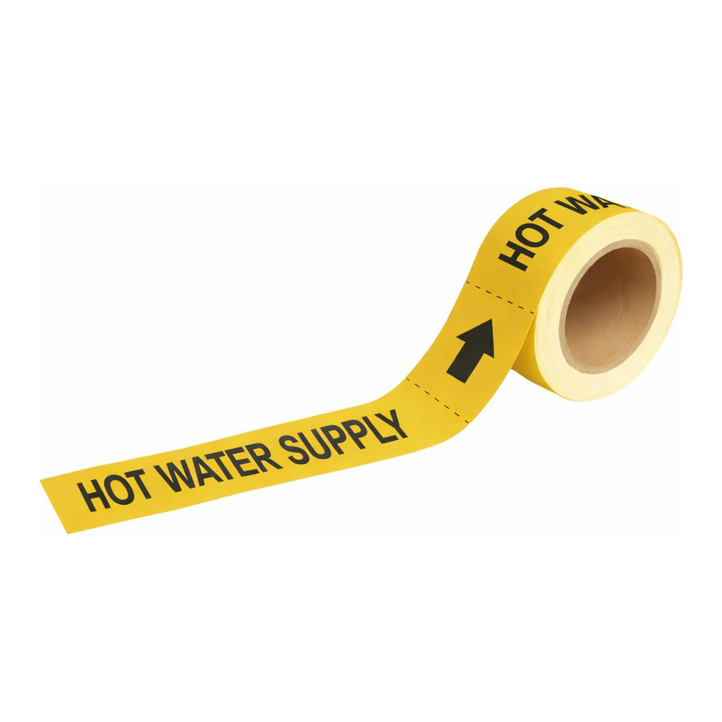 Brady HOT WATER SUPPLY Pipe Markers-To-Go
