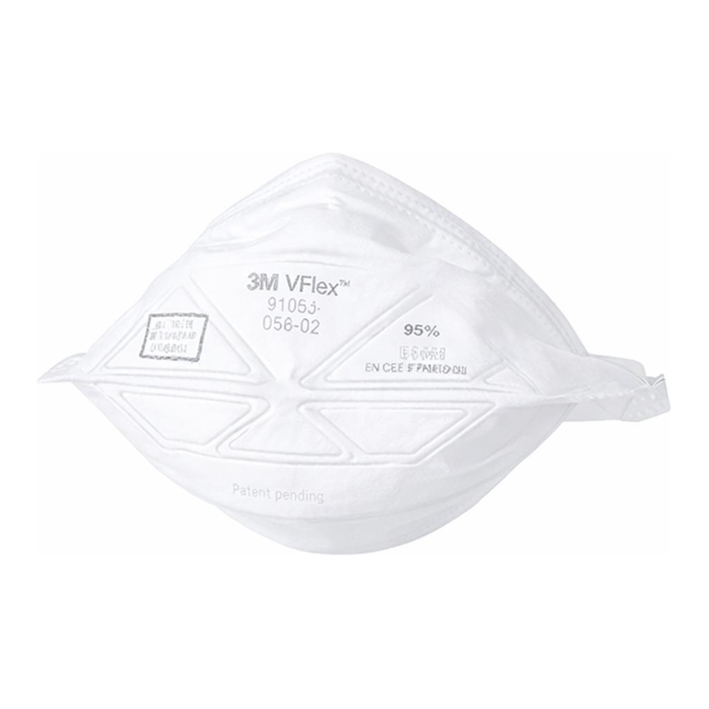AS ONE Dustproof Mask (Low Dust Emission Type), 방진 마스크(저발진 타입)
