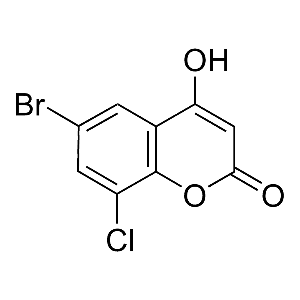 Merck 6-Bromo-8-chloro-4-hydroxycoumarin