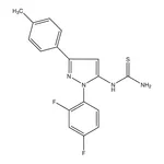 Merck 1-(1-(2,4-Difluorophenyl)-3-p-tolyl-1H-pyrazol-5-yl)thiourea