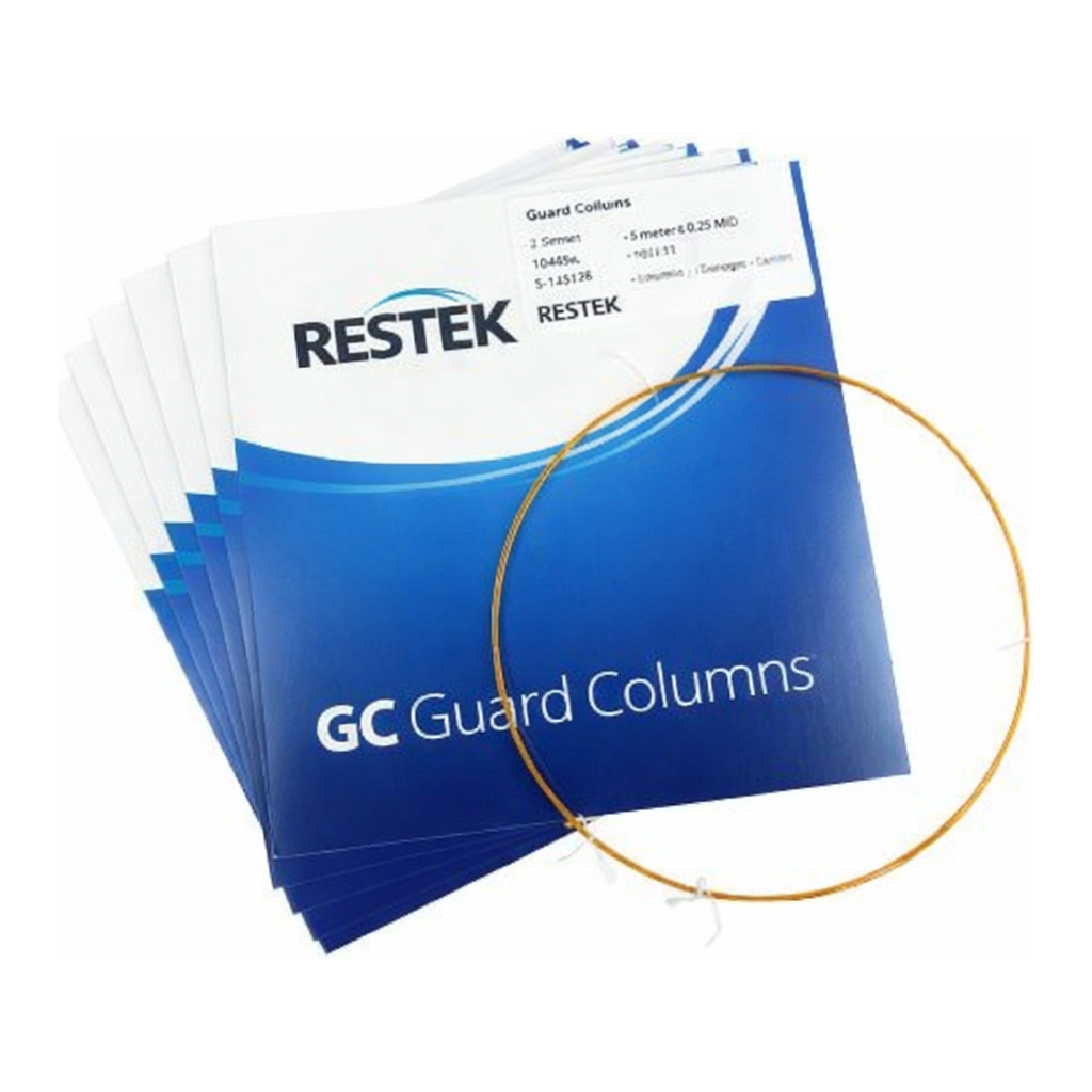 Restek Guard Column, IP Deactivation 5m, 0.32mm ID, 0.490mm OD Package of 6